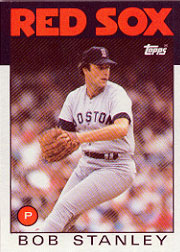 1986 Topps Baseball Cards      785     Bob Stanley
